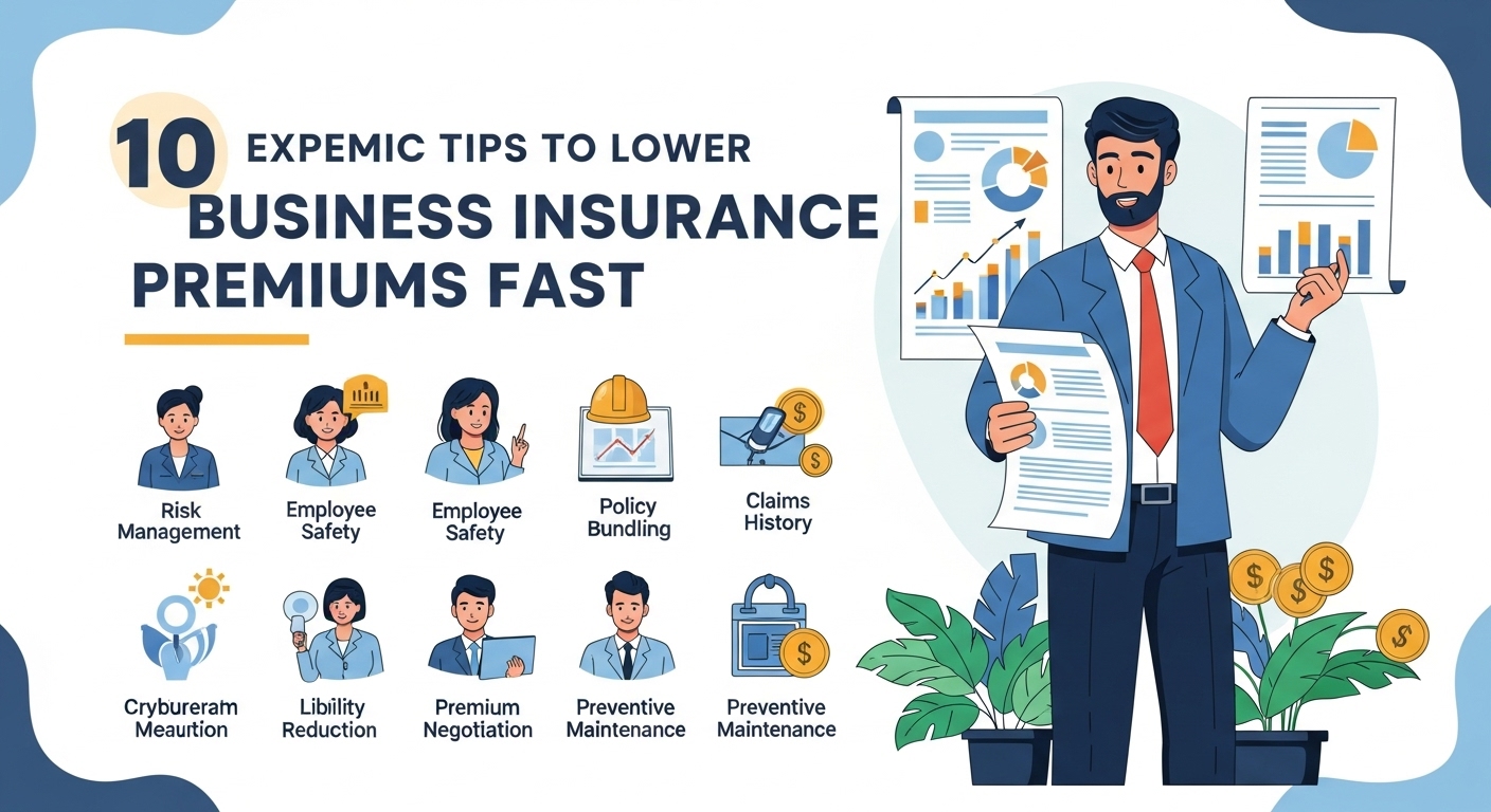 10 Expert Tips to Lower Business Insurance Premiums Fast