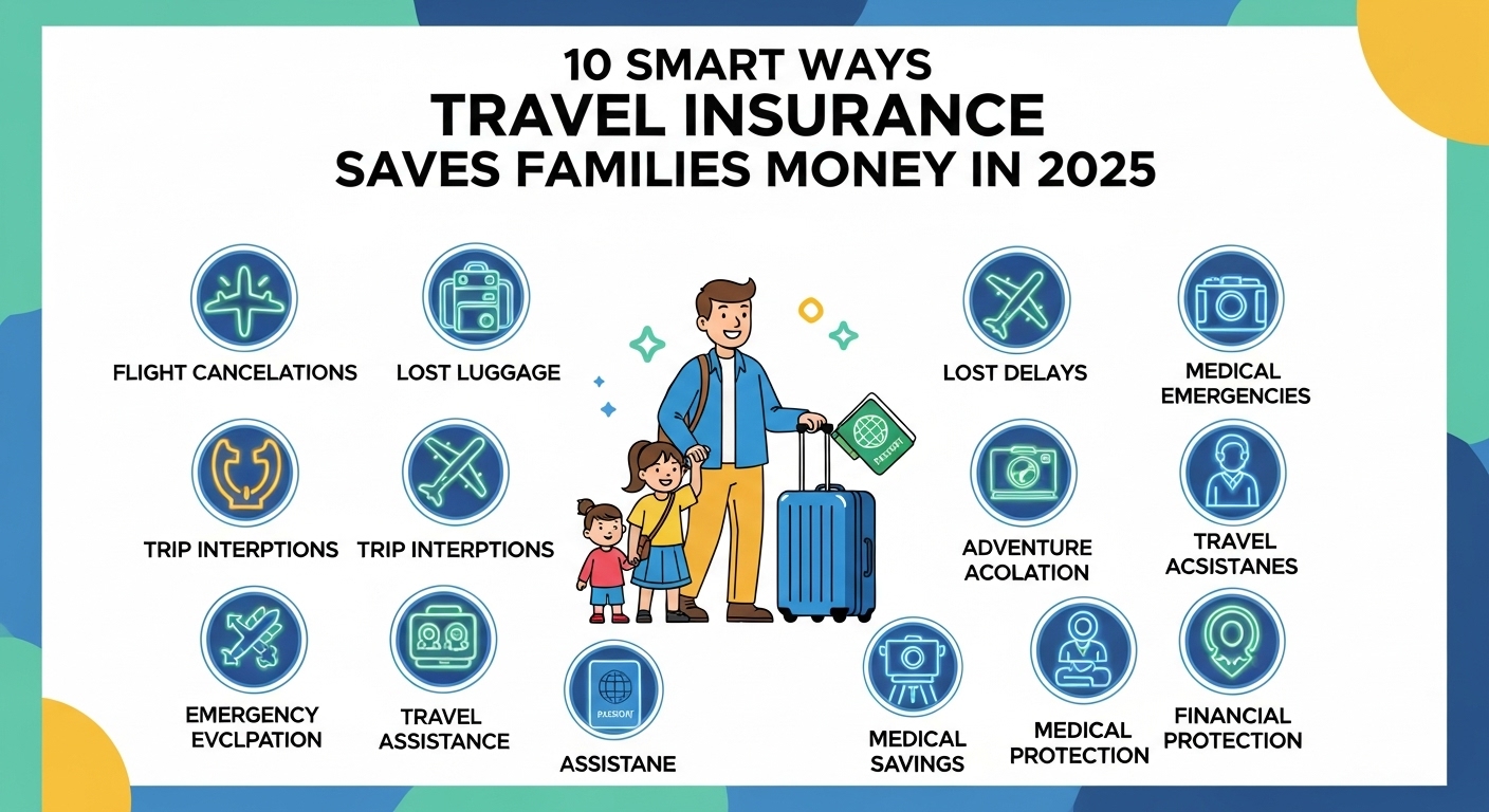 10 Smart Ways Travel Insurance Saves Families Money in 2025